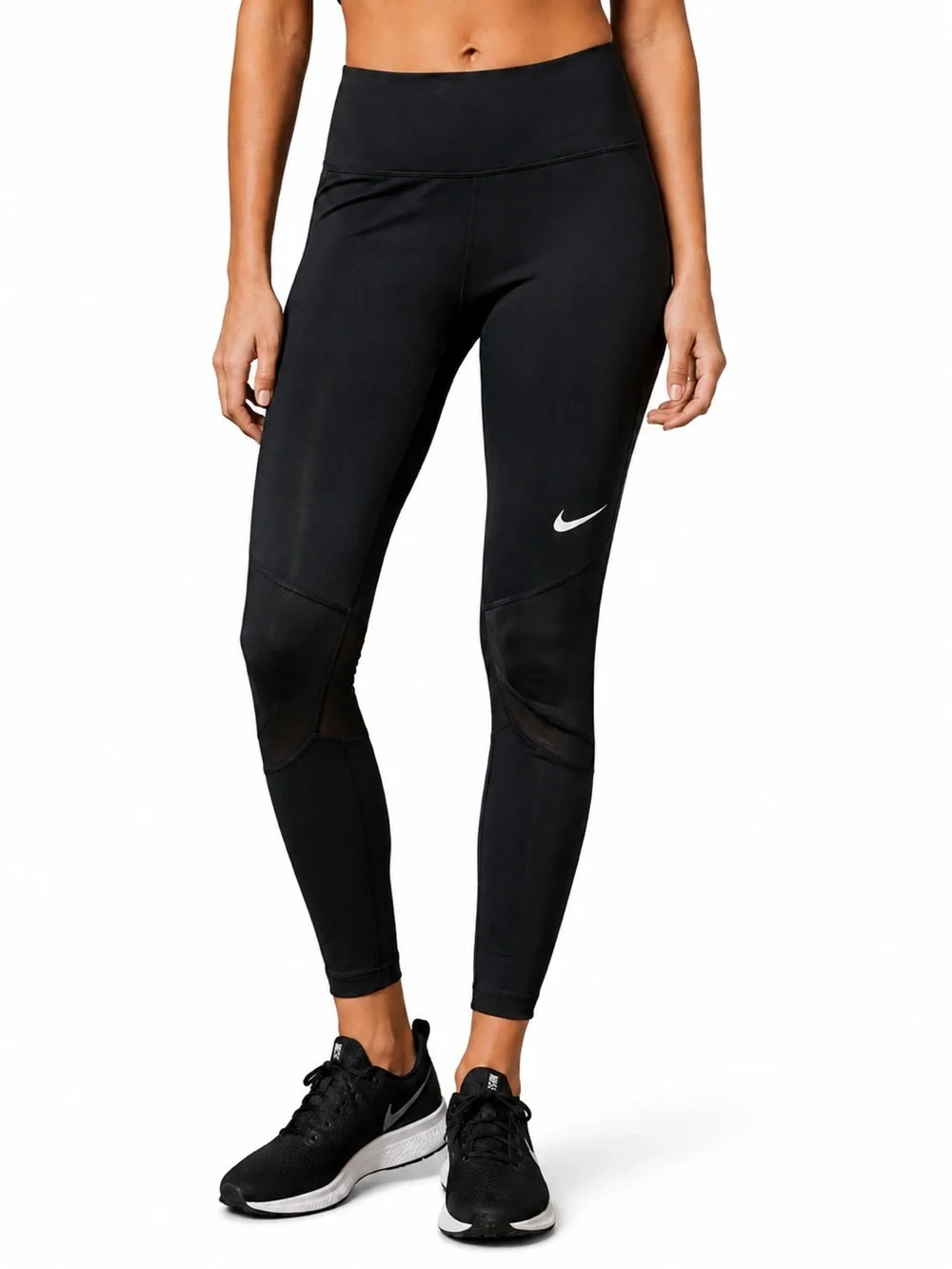 Nike Dri-FIT Black Running Leggings Women’s Size M
